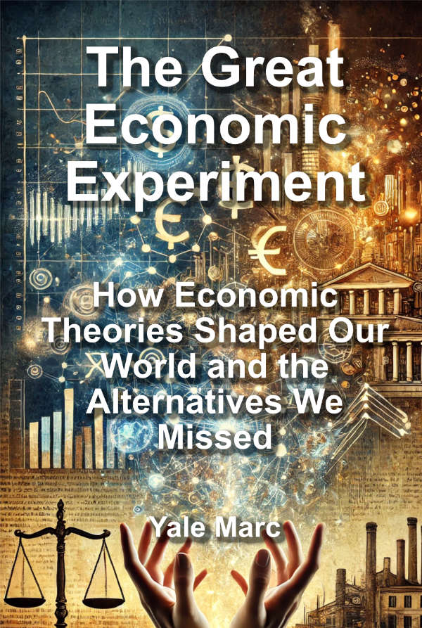 The Great Economic Experiment - book cover by Yale Marc