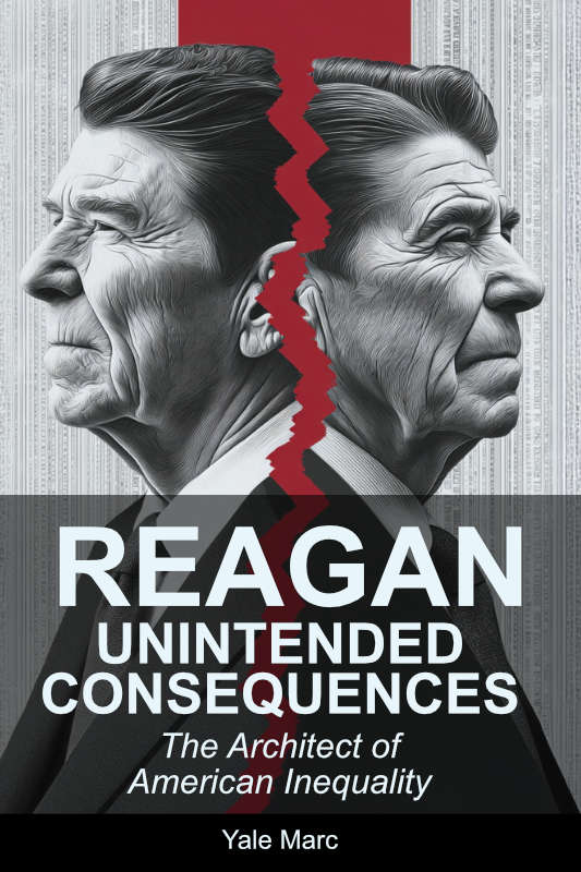 REAGAN: Unintended Consequences - book cover by Yale Marc